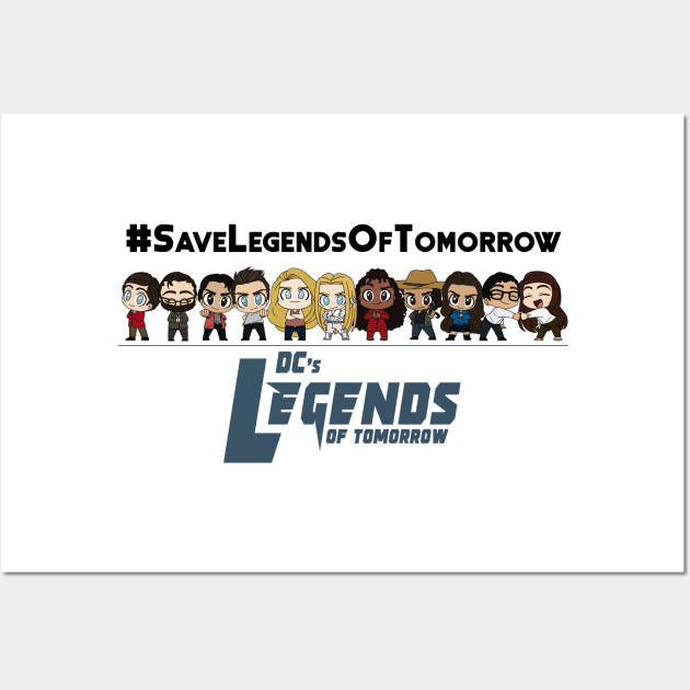 Save Legends Of Tomorrow - Group Wall Art by RotemChan